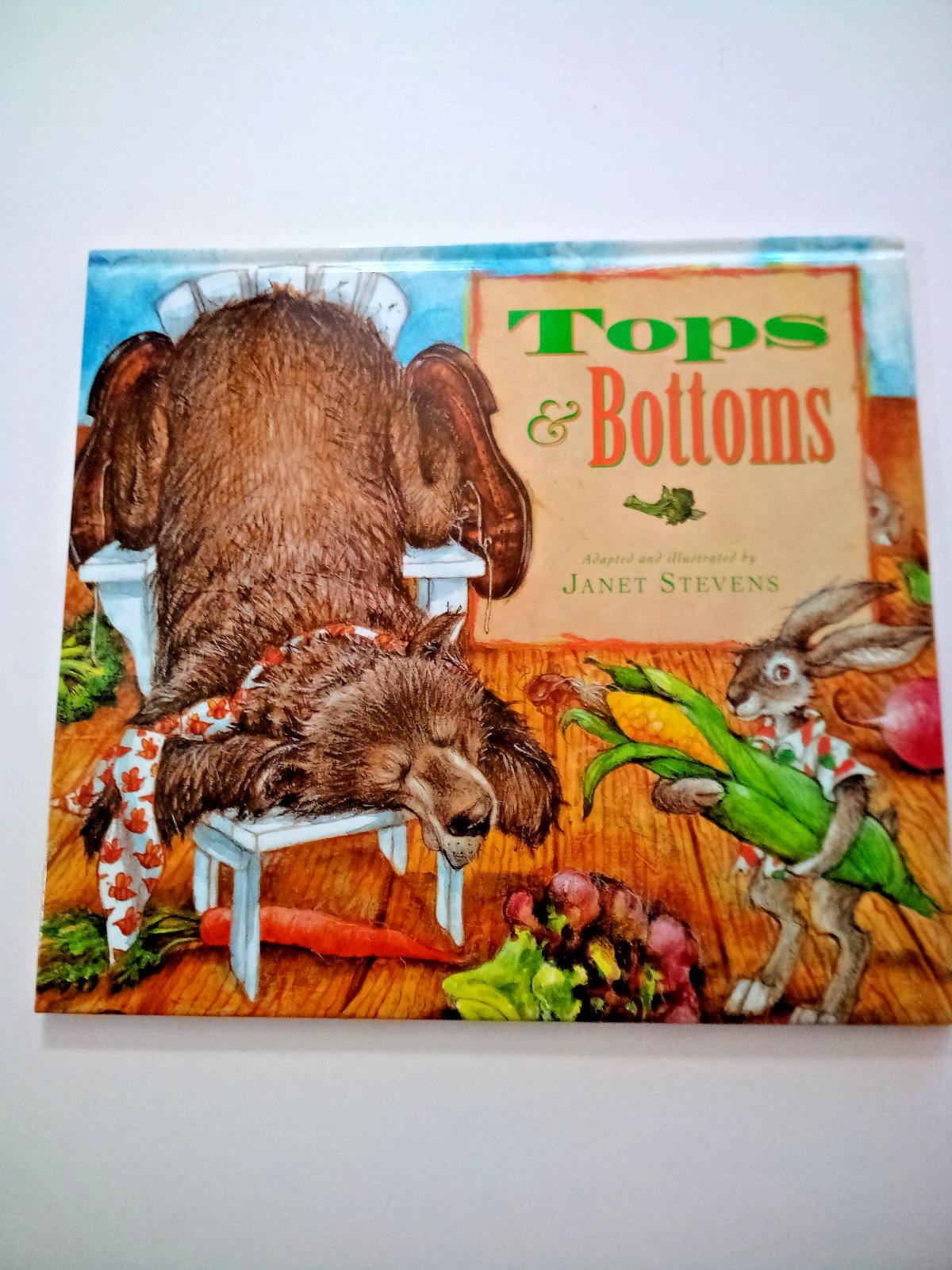 Lot 6 Janet Stevens HC Picture Books 3 SIGNED! Tops & Bottoms, To Market & more