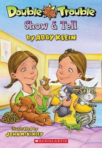 Double Trouble #1: Show & Tell – Paperback By Klein, Abby – VERY GOOD