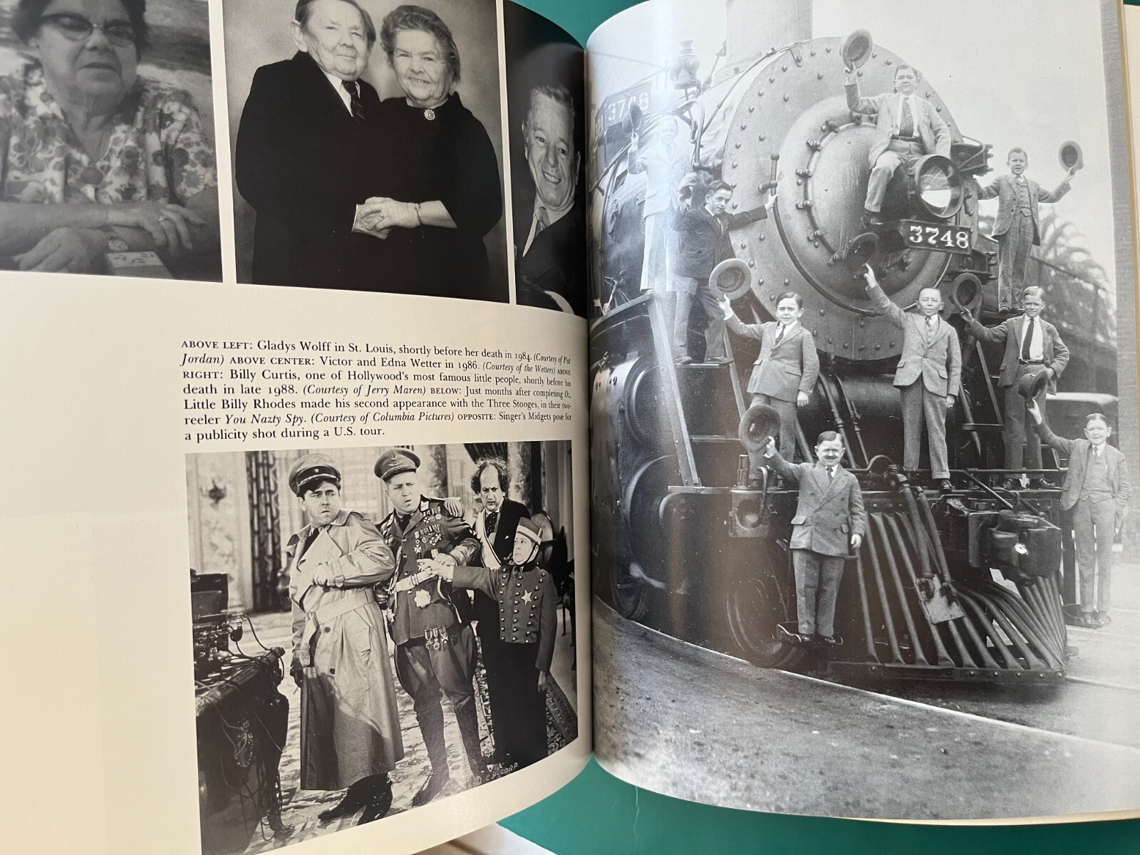WIZARD of OZ MUNCHKINS REMEMBER Book SIGNED Author Cox + 3 Munchkins