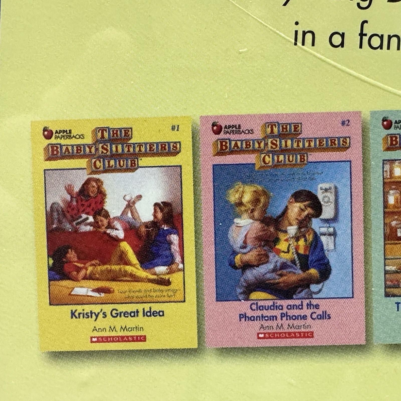 The Baby-Sitters Club Book Collection Retro Set by Ann M. Martin Tin Case NEW!