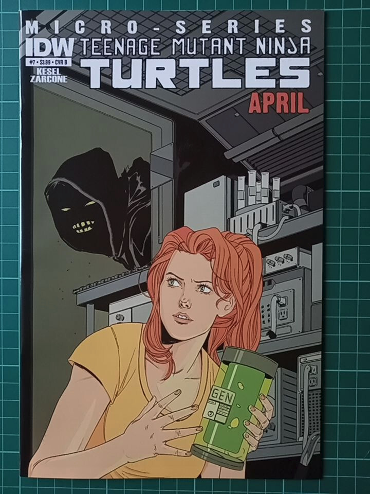 TMNT Micro Series #7 APRIL O’NEIL COVER B (2011 Series) , IDW , Near Mint