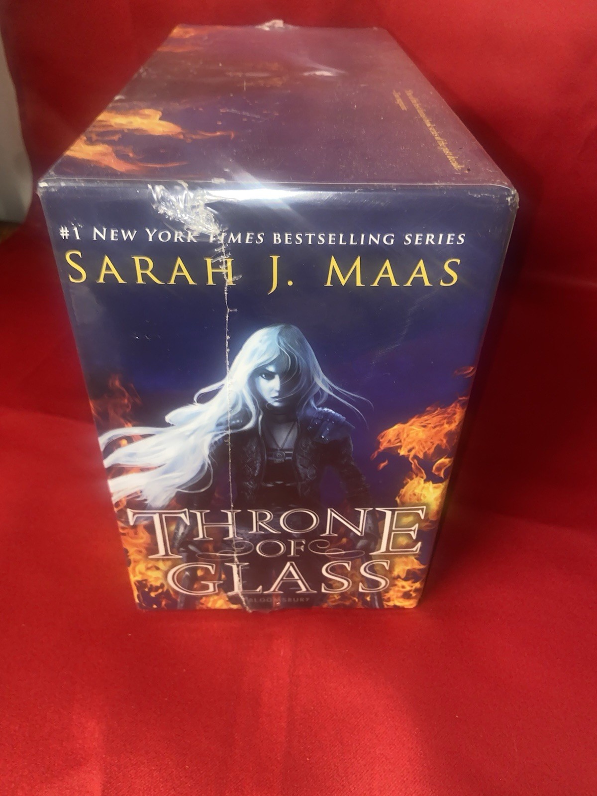 Sarah J Mass Full ORIGINAL COVERS Throne of Glass 8 Books Box Set NEW SEALED