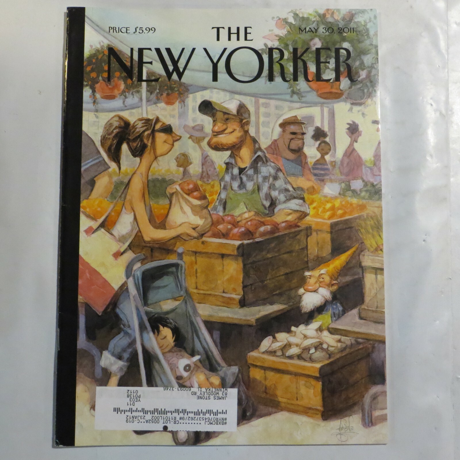 NEW YORKER May 30 2011 – Pete de Seve “Small Growers” G9