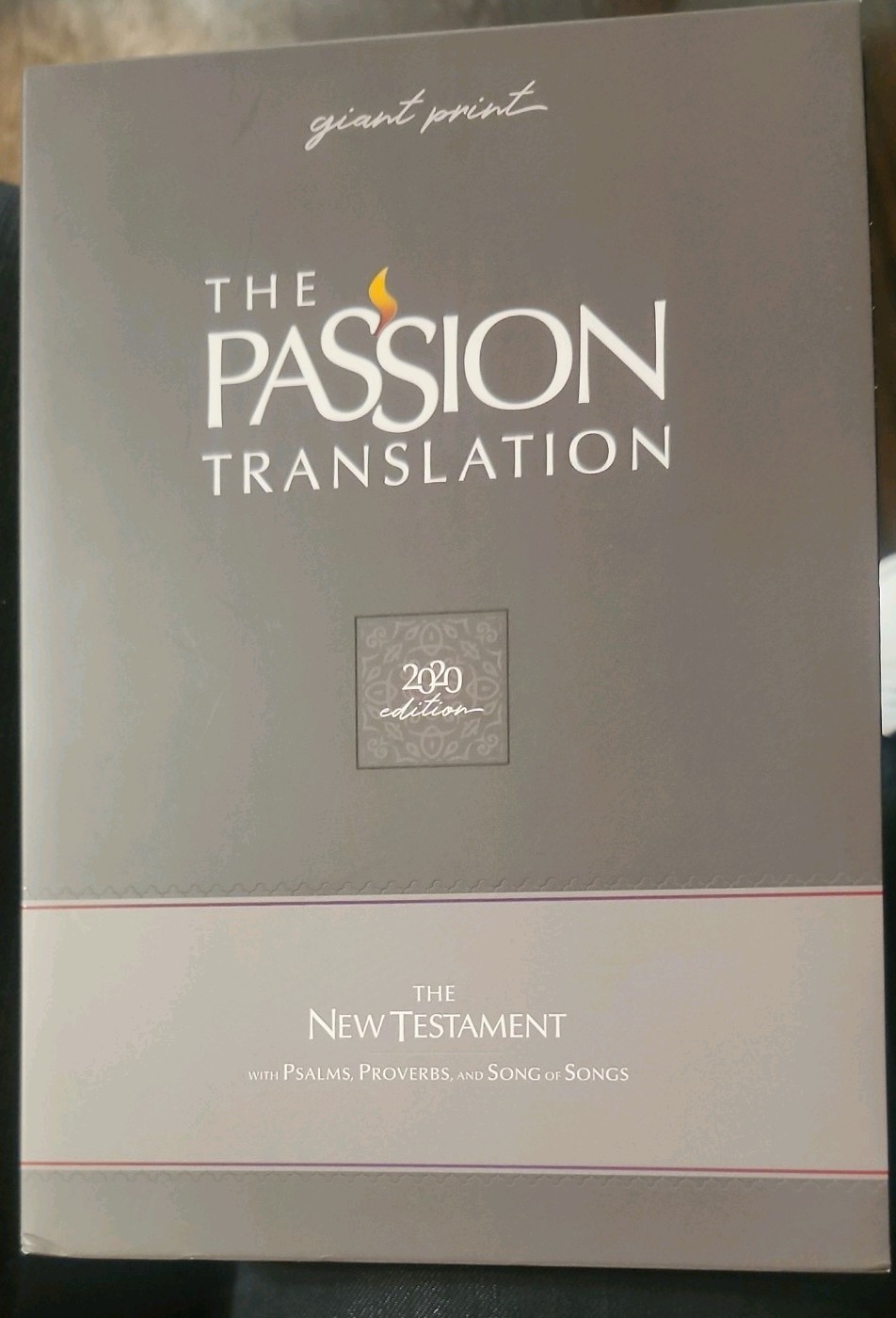 LARGE PRINT The Passion Translation New Testament 2020 Edition BRAND NEW