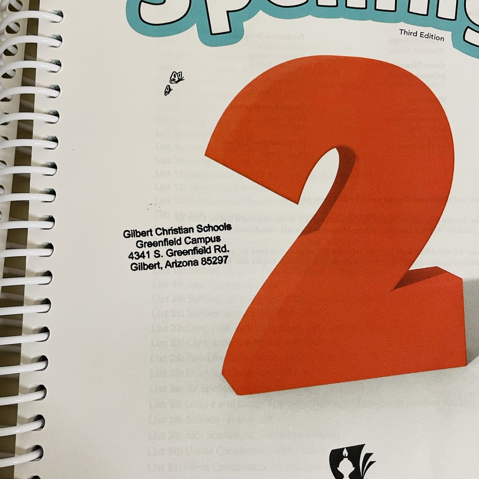 BJU Press Spelling 2 Teacher Edition & Student Worktext 4th Edition Grade 2