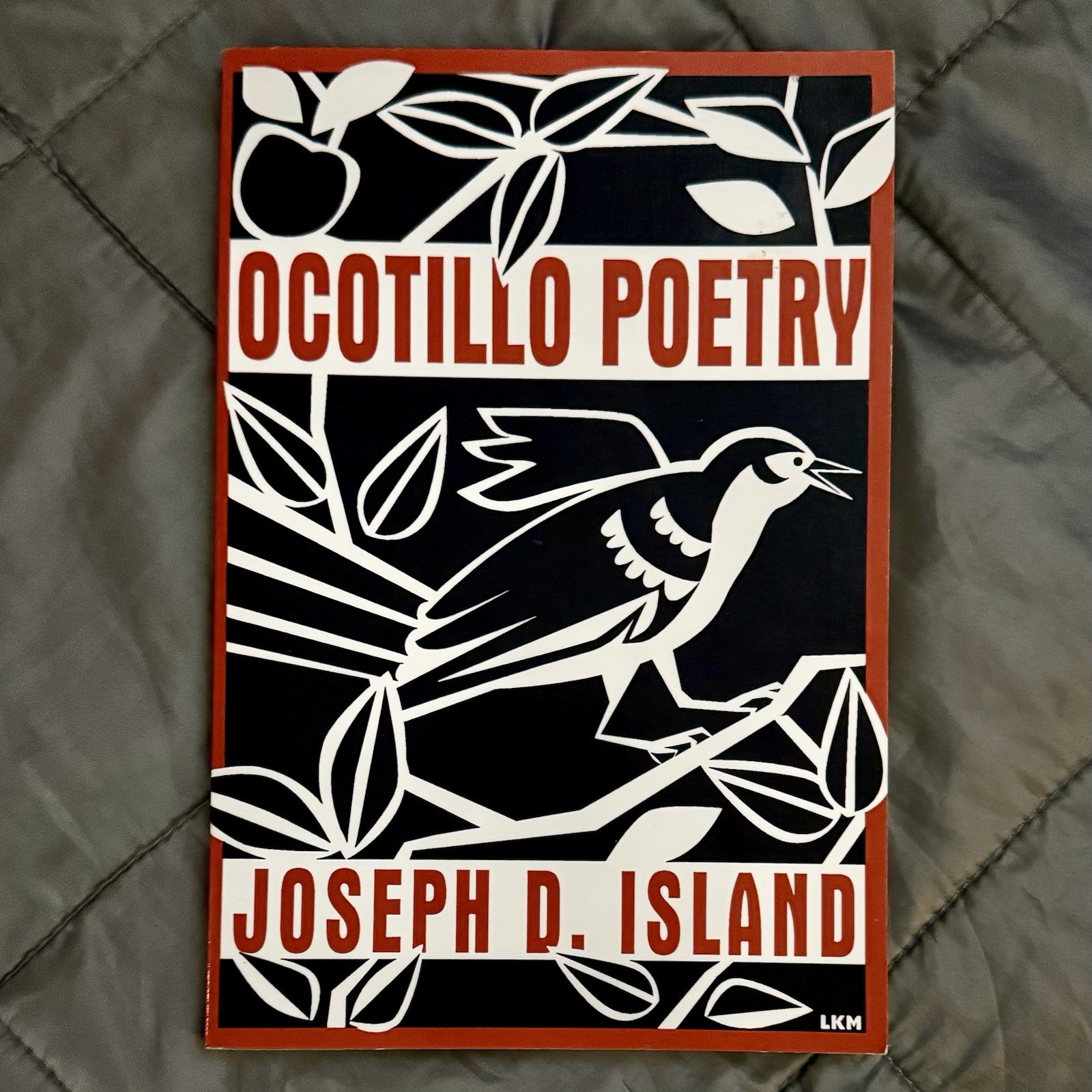 Ocotillo Poetry Joseph D. Island 1998 First Edition 9780533123735 HTF Rare