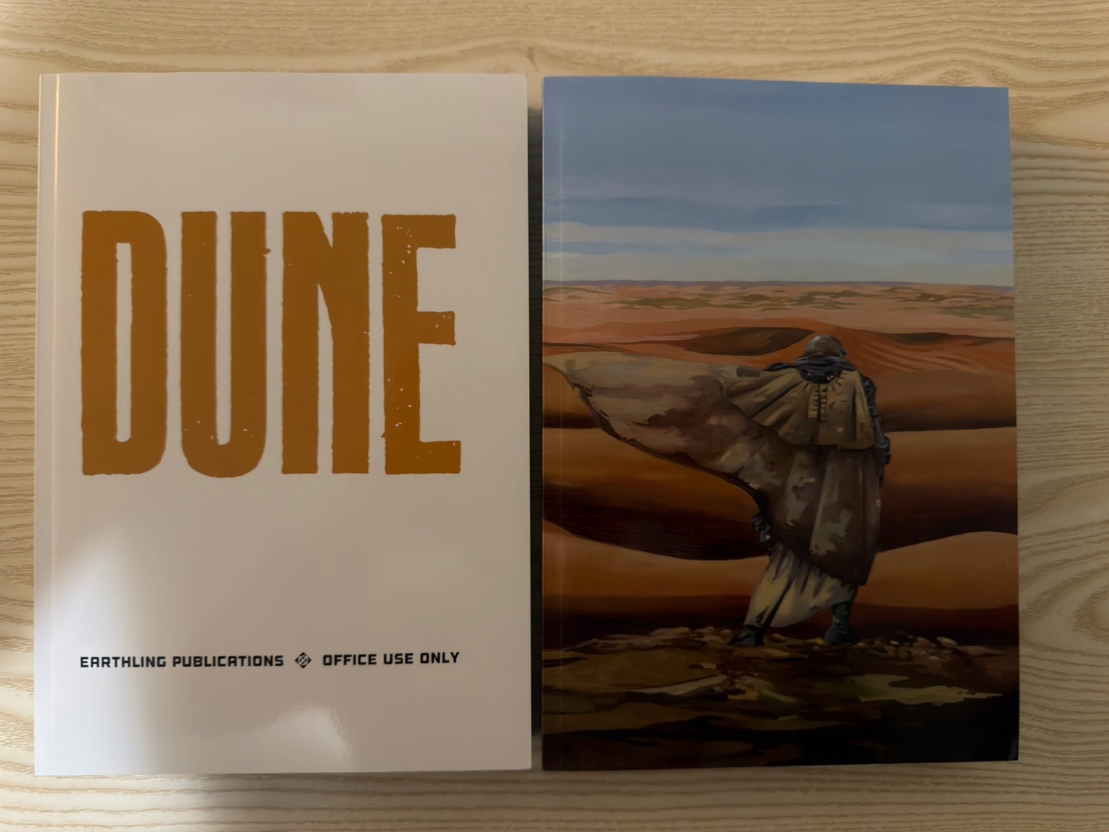 Dune Earthling Publications Galley / Proof / ARC – V1 and V2 Interoffice – RARE