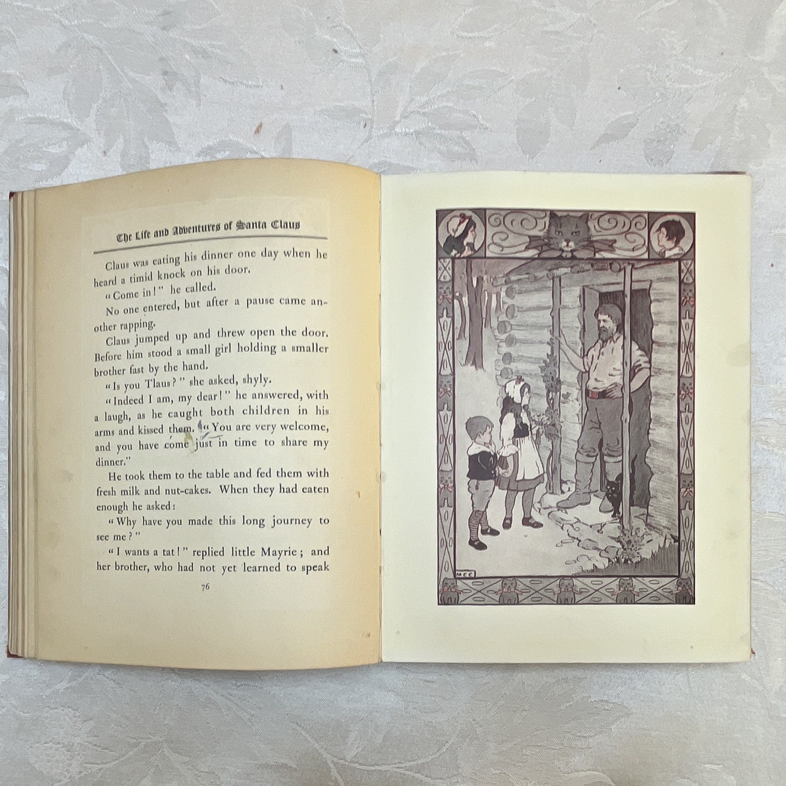 Life and Adventures of Santa Claus by L. Frank Baum (Oz) first edition 1902 Xmas