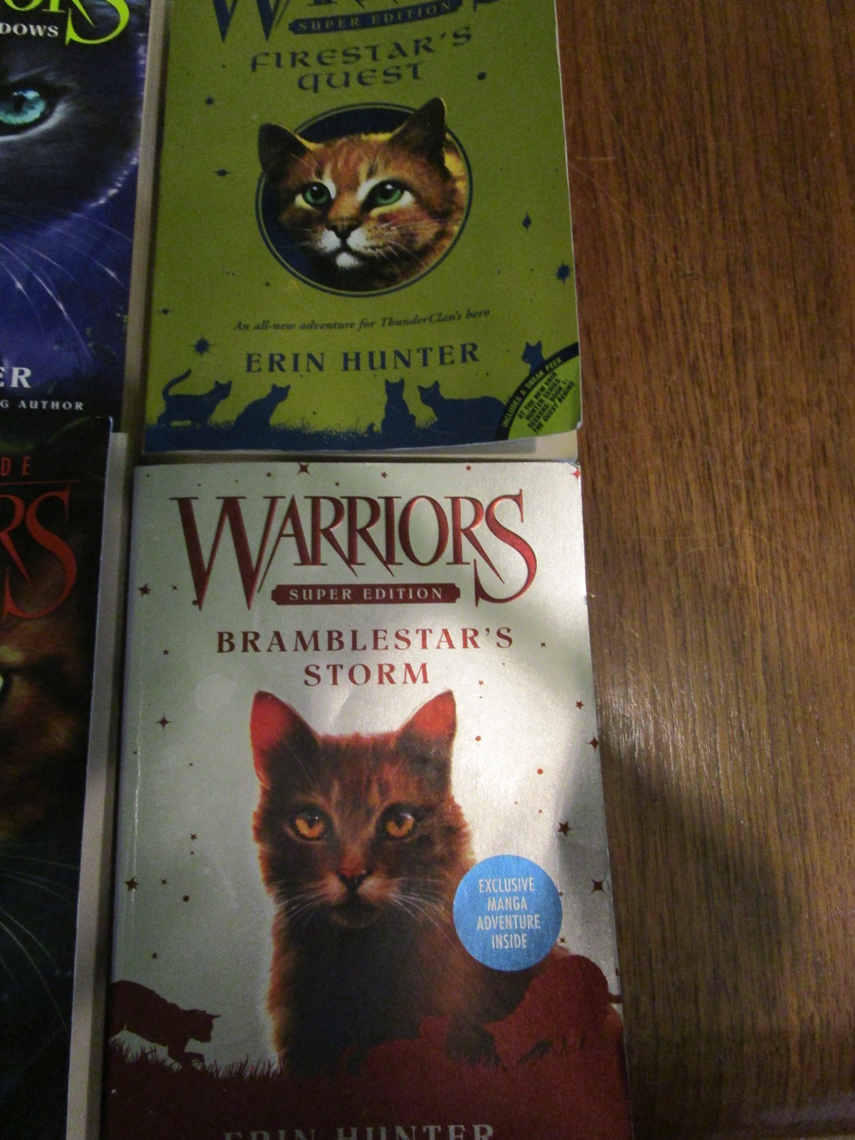 Warriors The Broken Code Complete Set Vol 1-6 PB Erin Hunter & 2 Super Editions