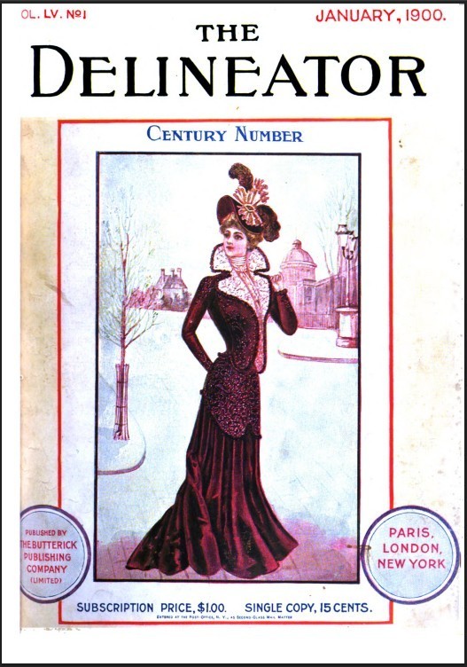 THE DELINEATOR 1900S 110 Unique Issues In PDF Format On USB Flash Drive