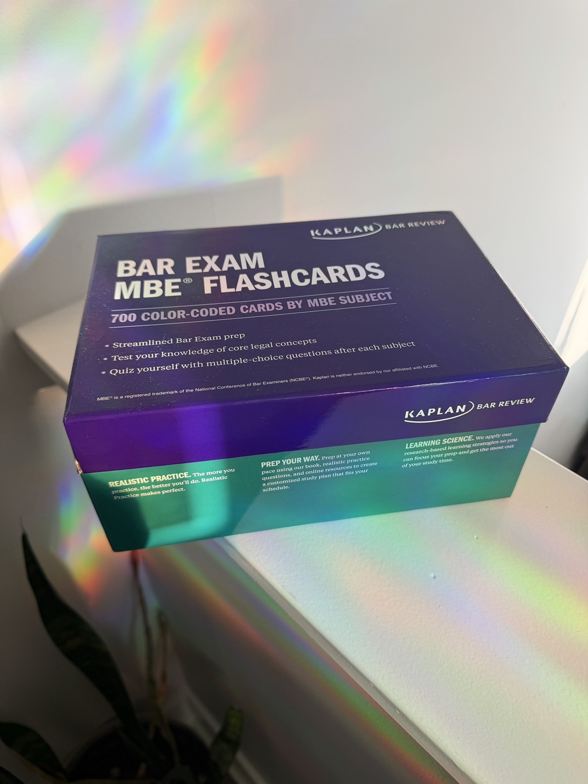 Kaplan Bar Exam MBE Flashcards Color-Coded 700 Cards Exam Preparation