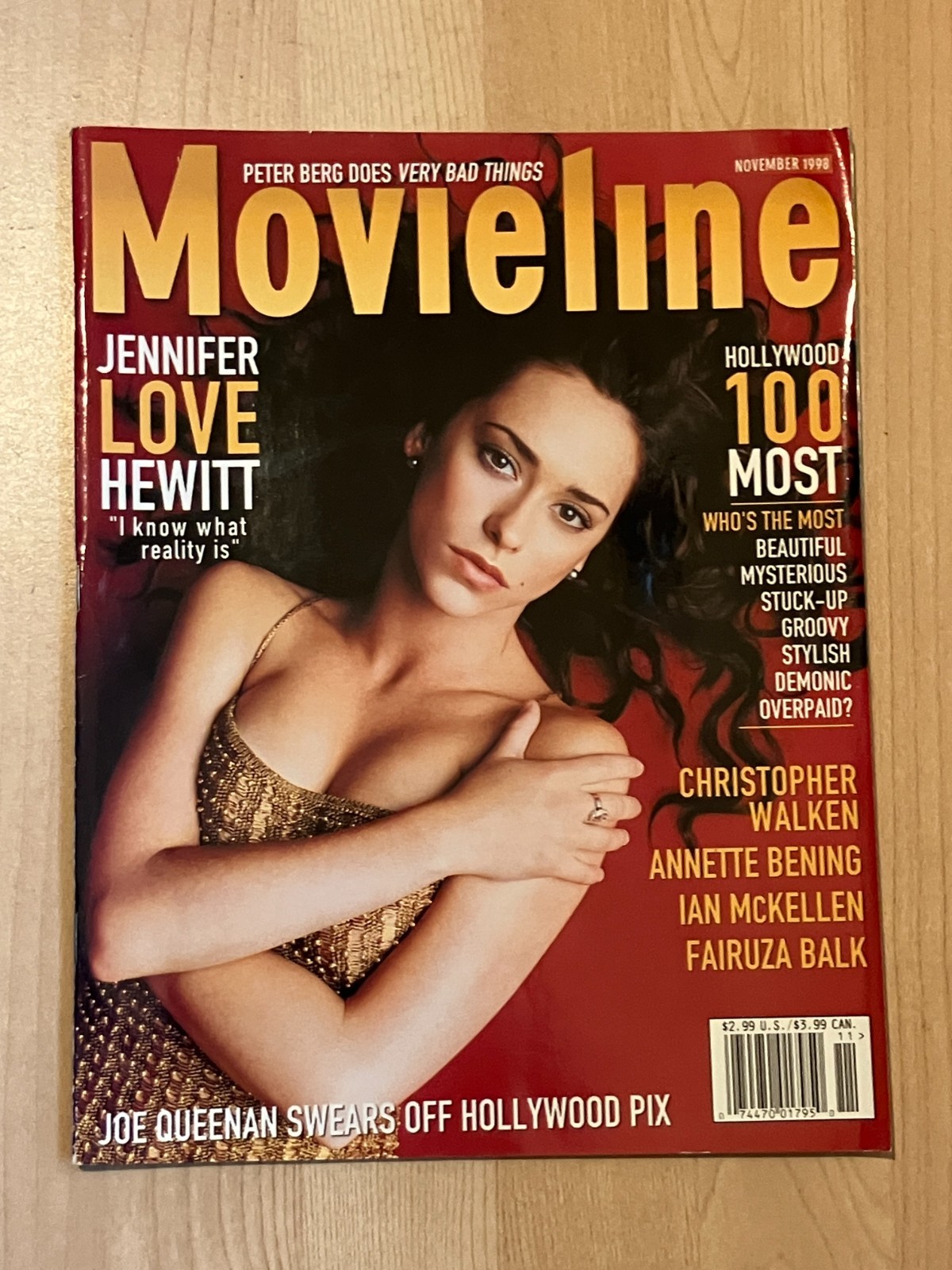Movieline Magazine – November 1998 – Jennifer Love Hewitt, Christopher Walken