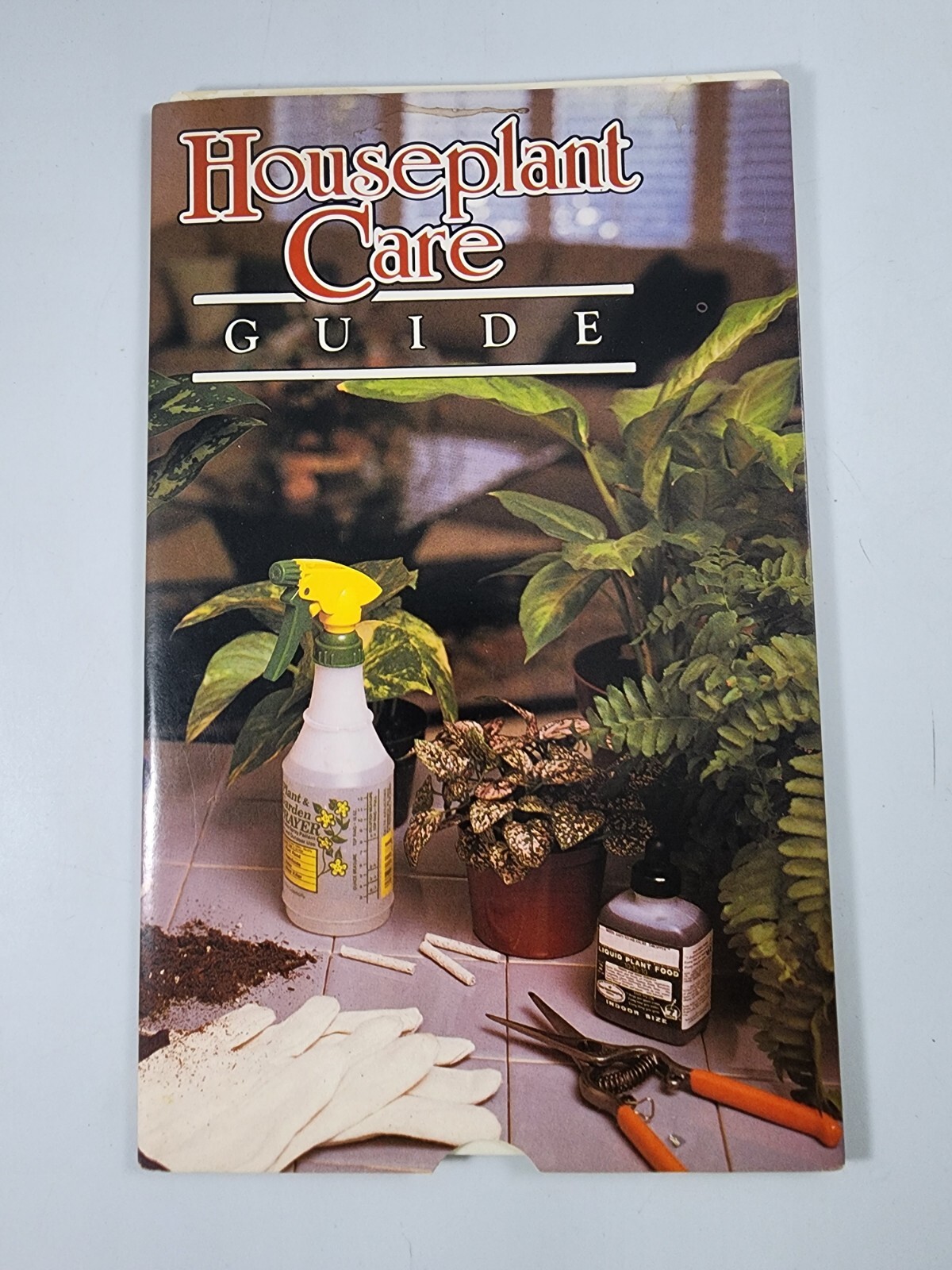 Houseplant Care Guide Perrygraf Slide-A-Fact Vintage 1990 Indoor Plants