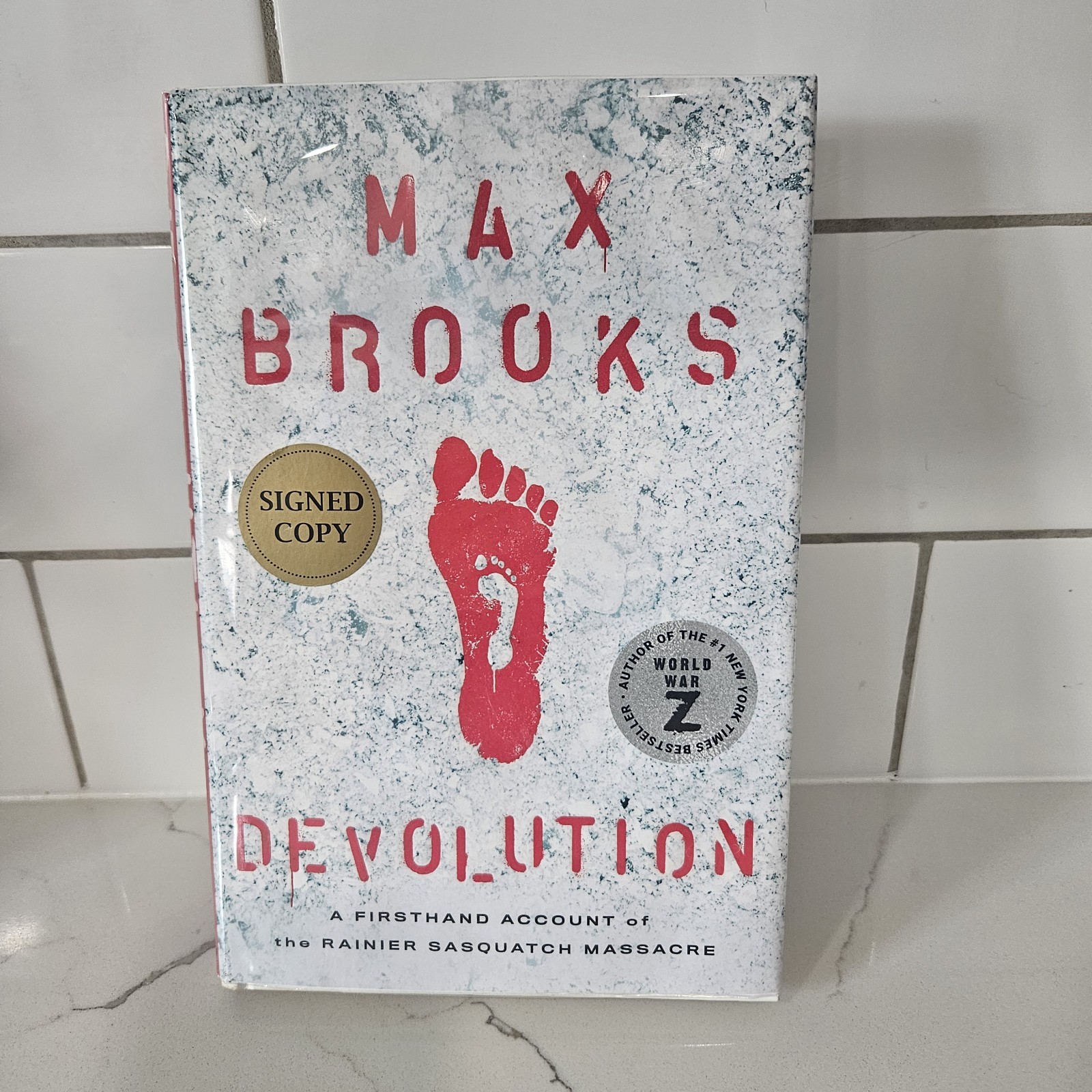 Devolution – Signed / Autographed Copy by Brooks, Max