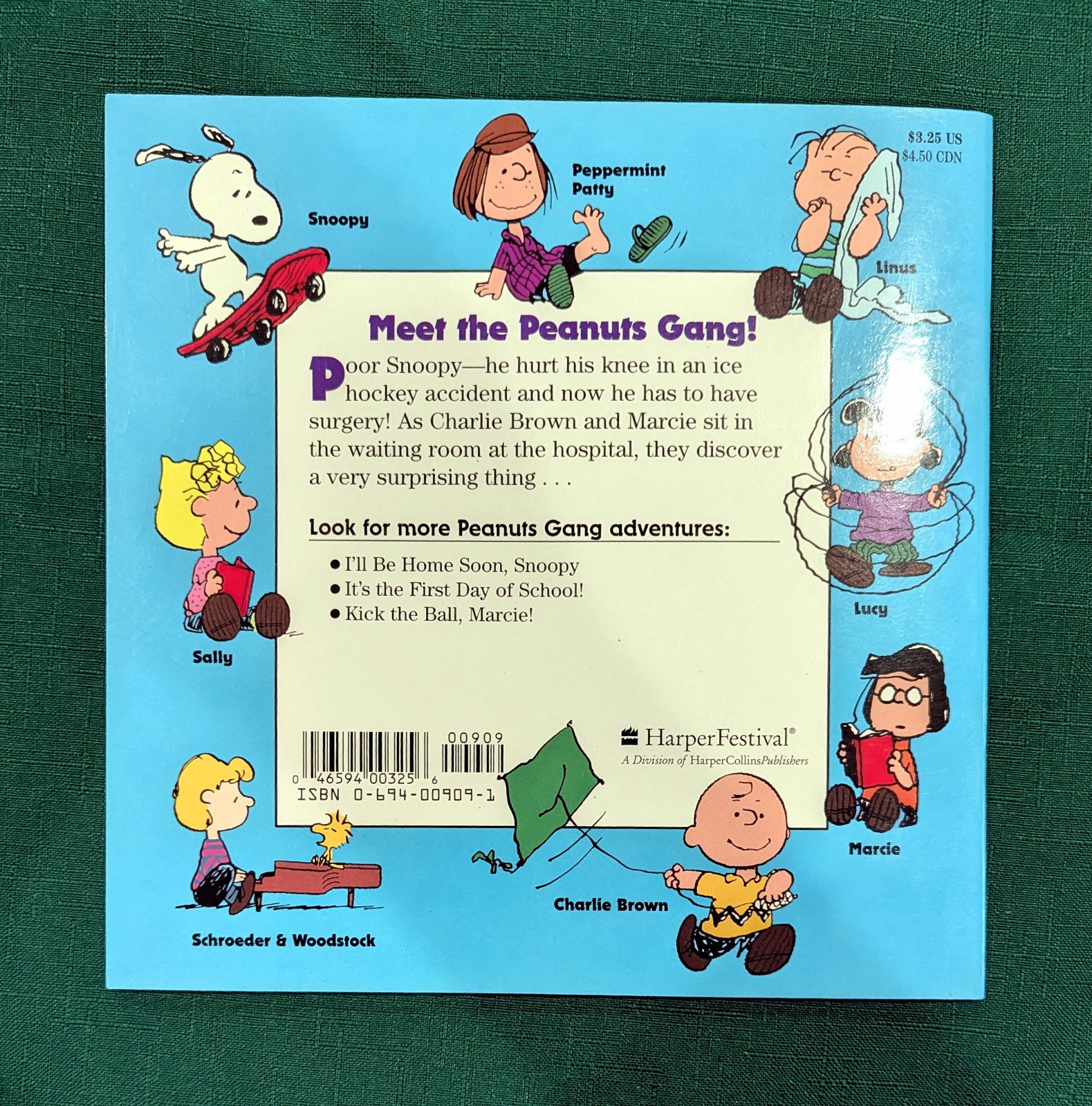 Lot of 3 Snoopy Peanuts Gang Softcover books; Charles M Schulz (c.1996)