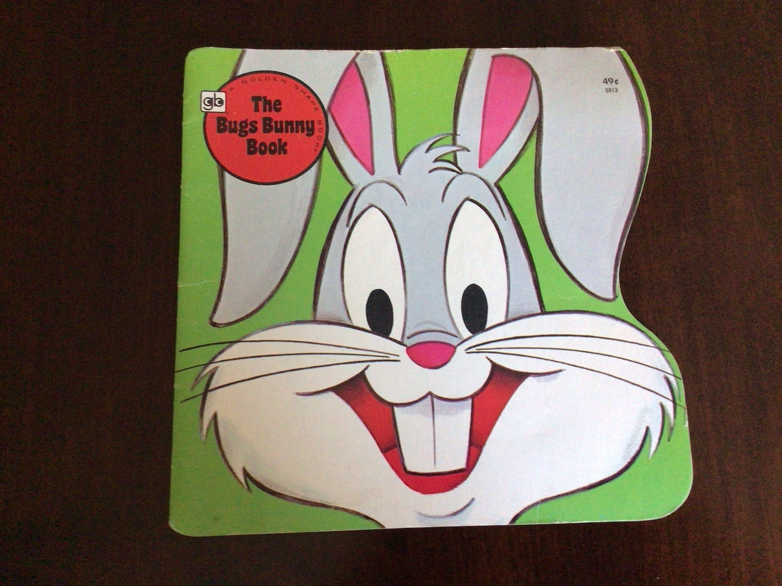 The Bugs Bunny Book A Golden Shape Book 1978 Fifth Printing Golden Press