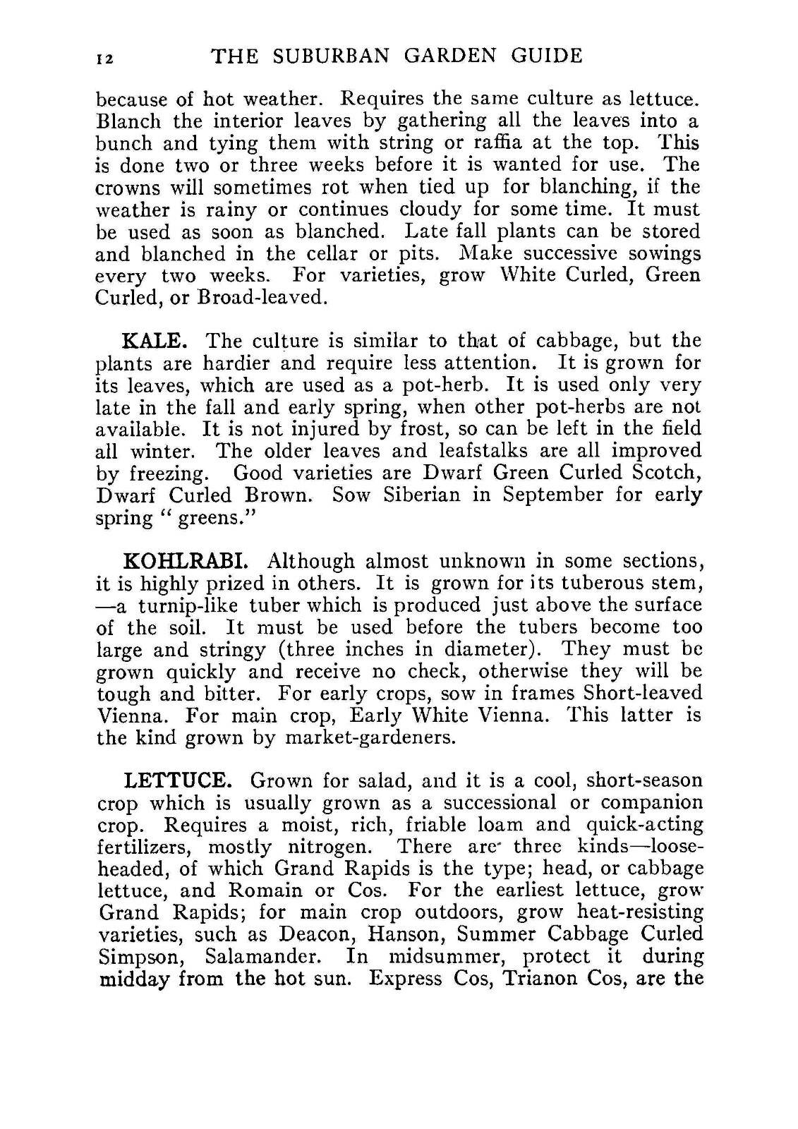 Suburban Gardening Guide 1911 (64 Pages)