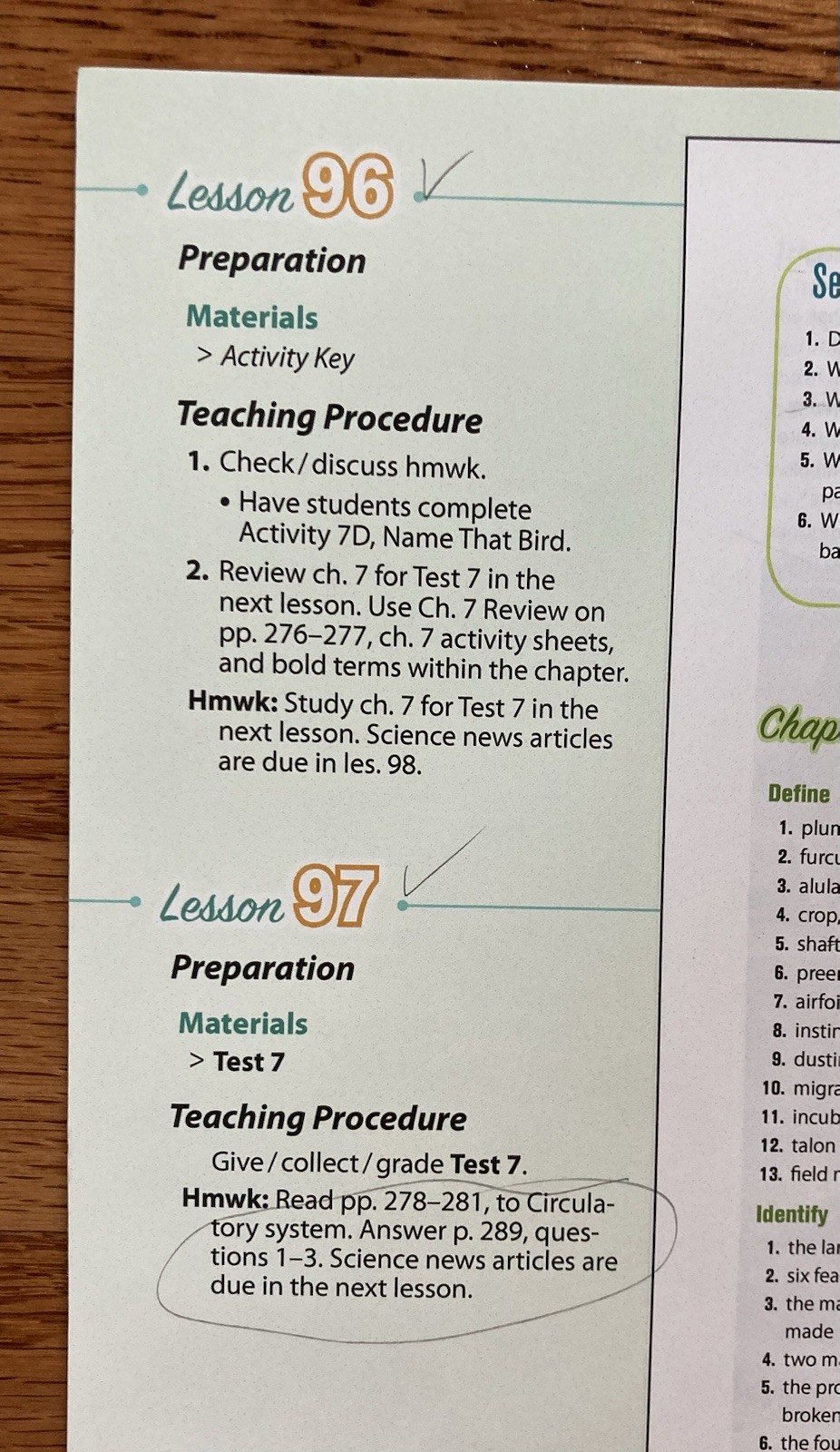 Abeka Science Order and Design Second Edition Teacher Edition Volumes 1 and 2
