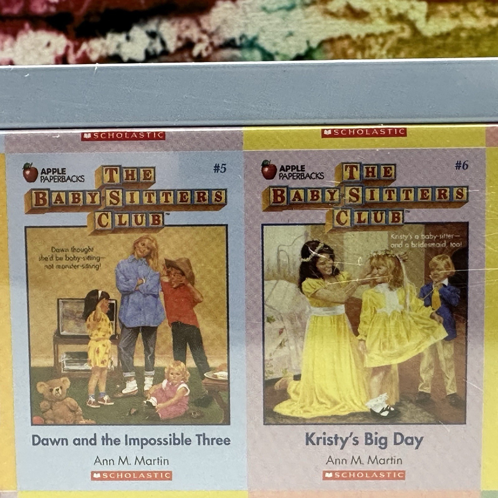 The Baby-Sitters Club Book Collection Retro Set by Ann M. Martin Tin Case NEW!