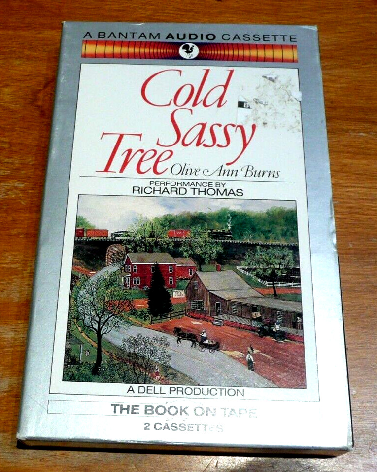 Cold Sassy Tree by Olive Ann Burns 1989 Audio Cassette Abrid 2 AUDIO CASSETTES