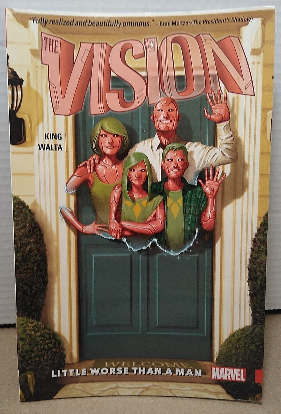 Vision #1 Little Worse Than Human – King / Walta – 2016 – 1st Printing Paperback