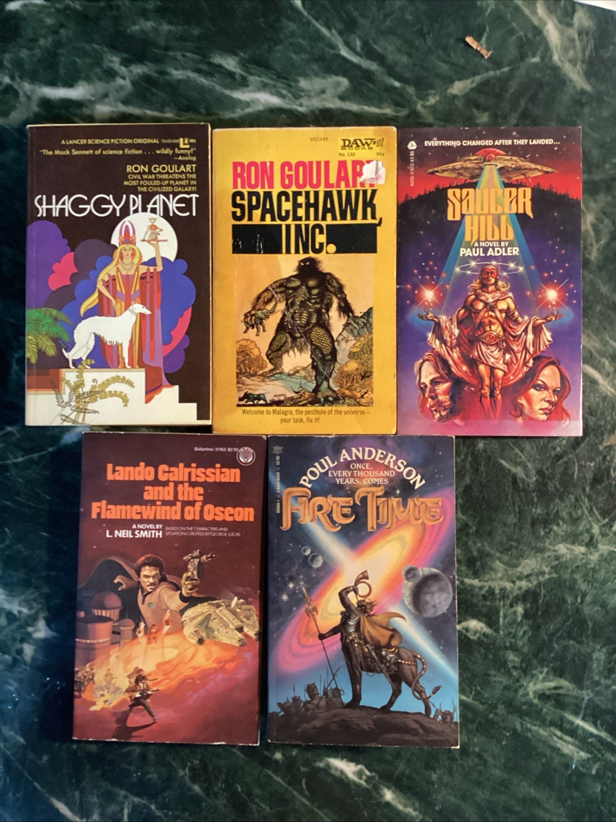 Science Fiction Lot L Neil Smith Ron Goulart Poul Anderson Paul Adler DAW AVON