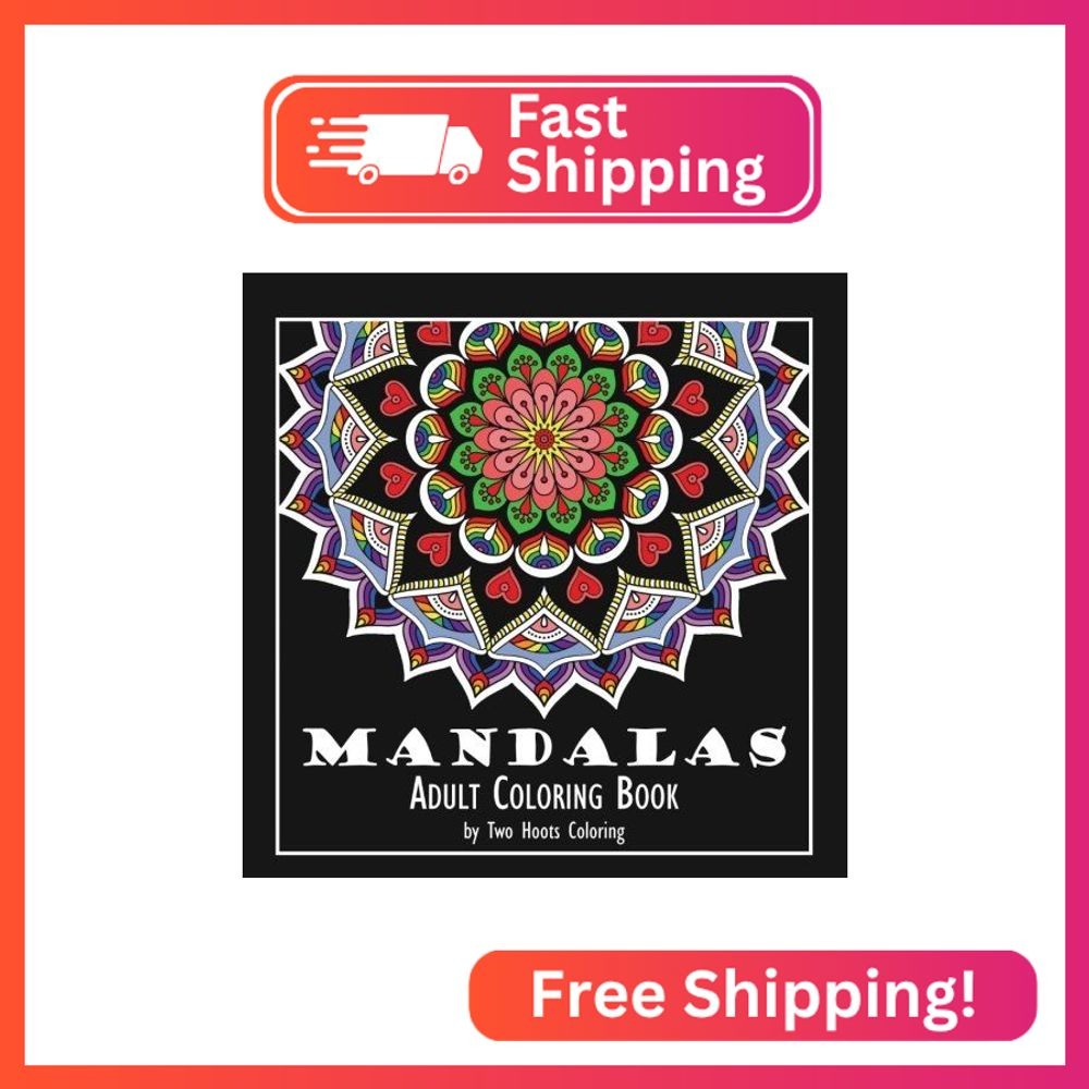 Adult Coloring Book: Mandalas