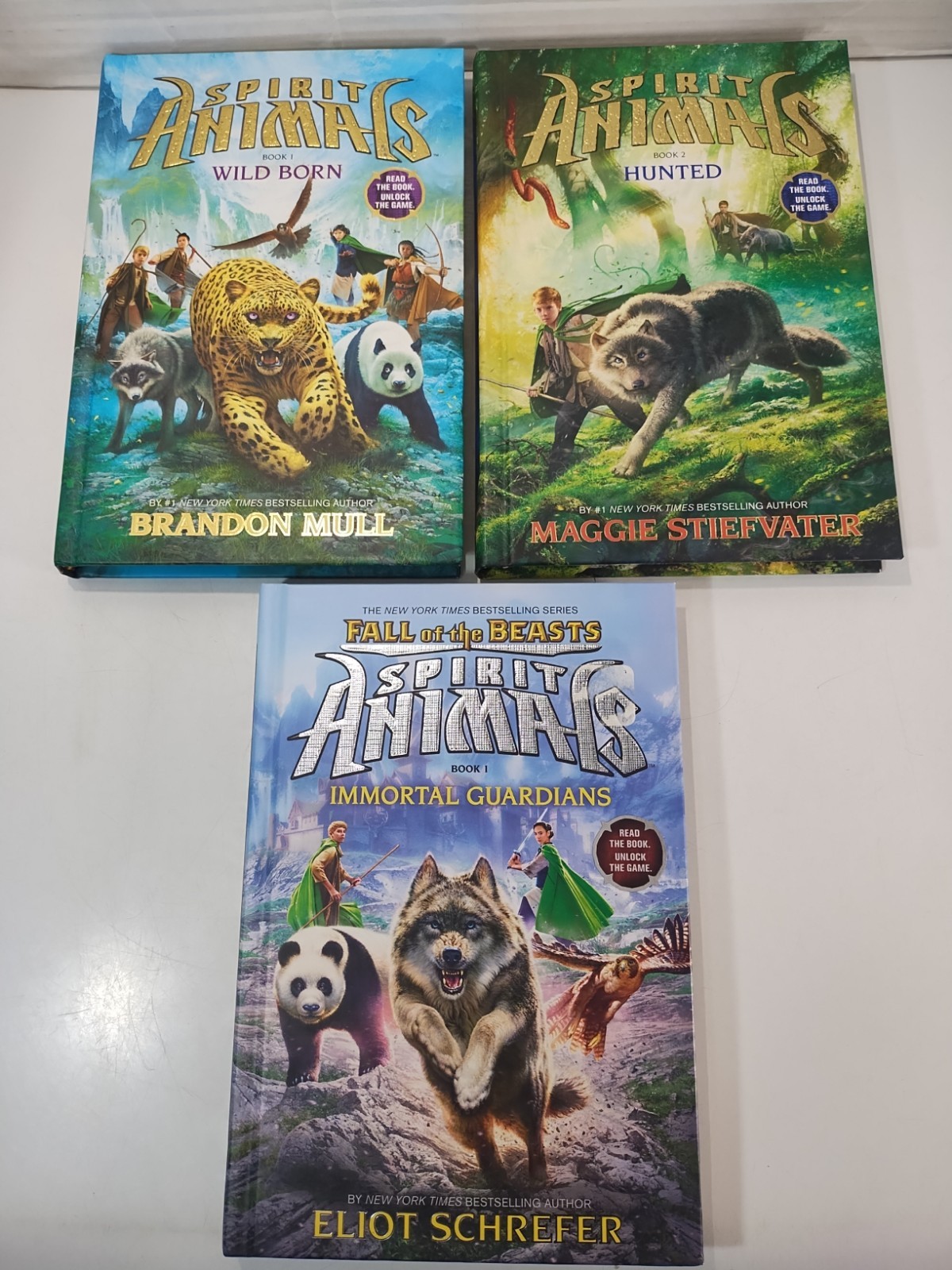 SPIRIT ANIMALS Lot Of 3 Scholastic Hardcover Books ~ Ships Fast!!!