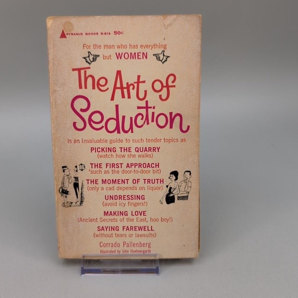 Vintage The Art Of Seduction Corrado Pallenberg PB Tan/Black 1963 USA Humor