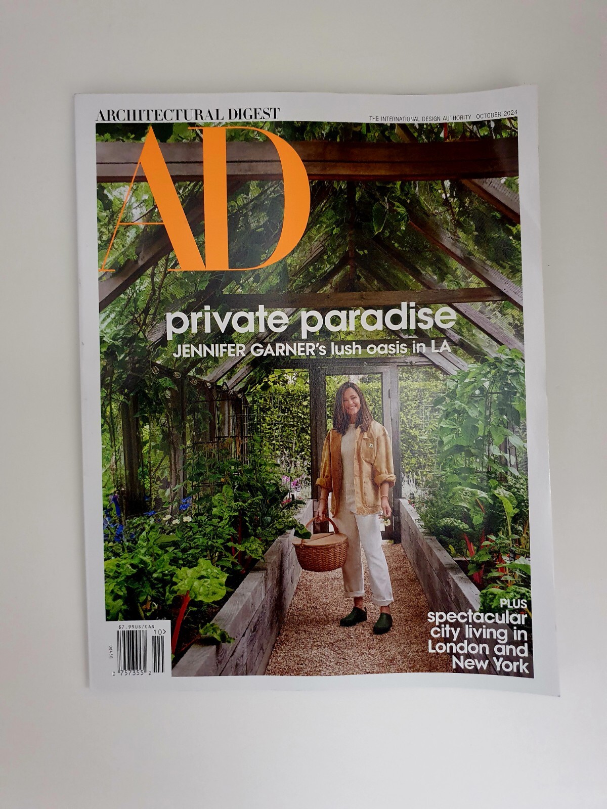 Architectural Digest AD Magazine Oct 2024 – Design Style Jennifer Garner LA City