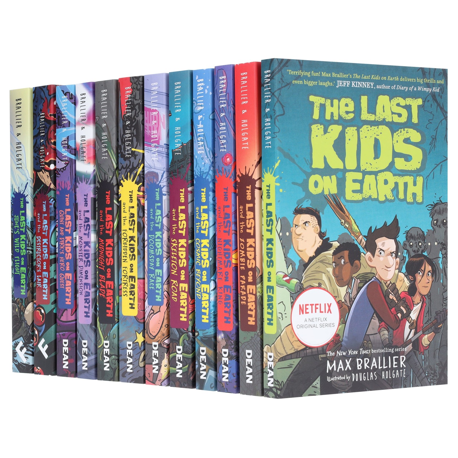 Last Kids on Earth Series by Max Brallier 12 Books Set – Ages 8-12 – PB
