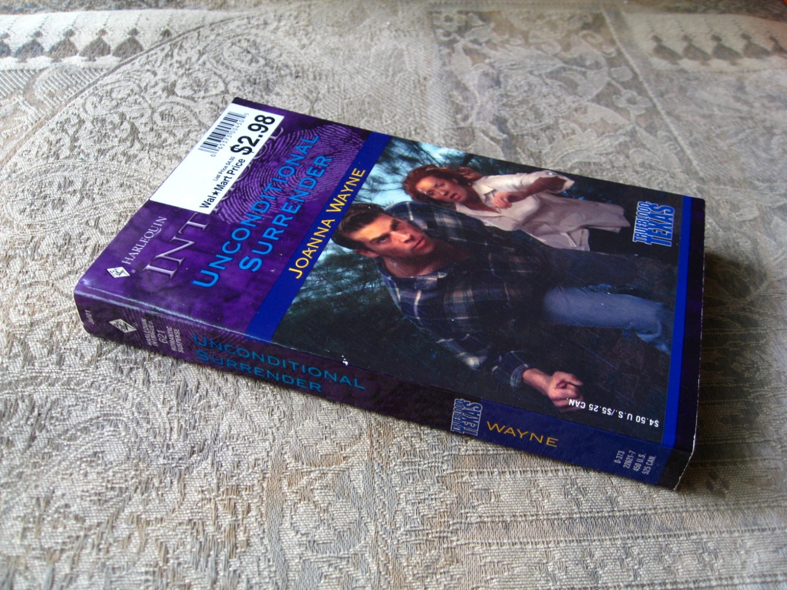Joanna Wayne – Unconditional Surrender (Harlequin Intrigue #621) – paperback