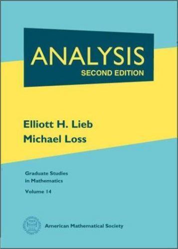 Analysis, Hardcover by Lieb, Elliott H.; Loss, Michael, Used Good Condition, …
