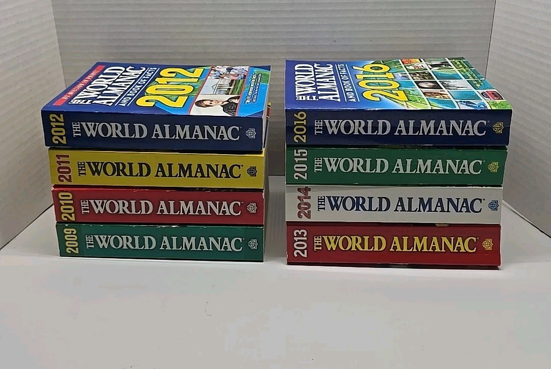 World Almanac and Book of Facts (Americas Best-Selling …) (2009-2016) (Bundle)