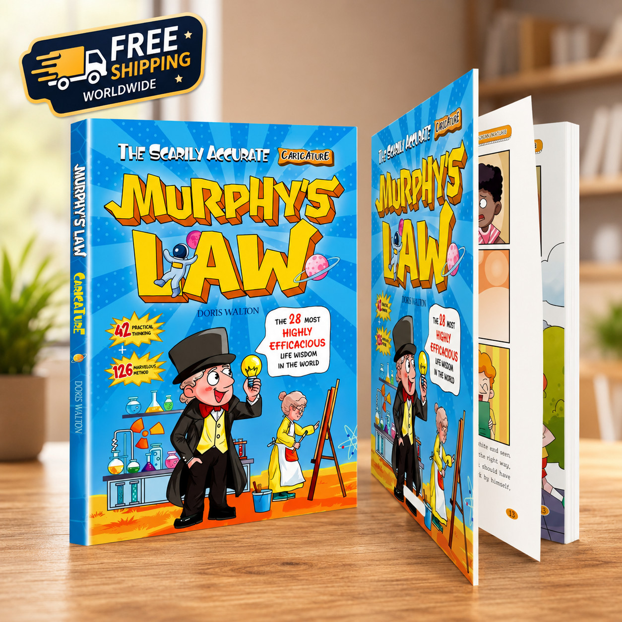 Murphy’s Law Learning Book for Kids Ages 8-12 Illustrated Educational Paperback