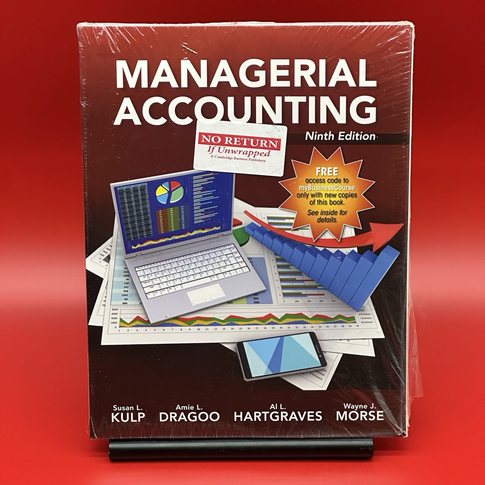 Managerial Accounting Ninth Edition (Paperback, Cambridge Business) – Torn Seal!