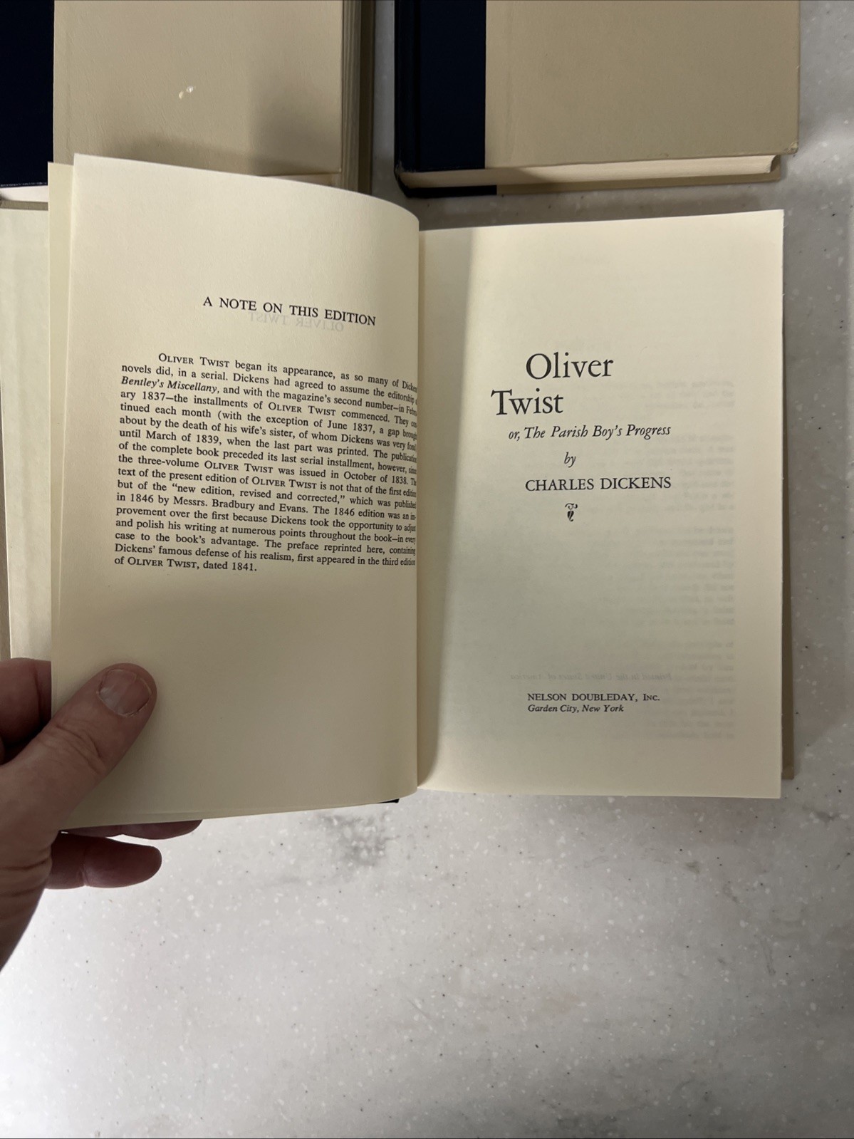 Charles Dickens | 4 Volume Set | Vintage Hardcover Nelson-Doubleday