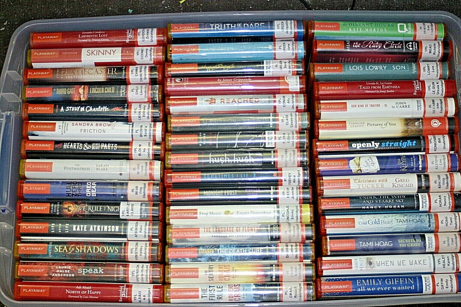 Playaway Audio Books Various Authors and Titles You pick