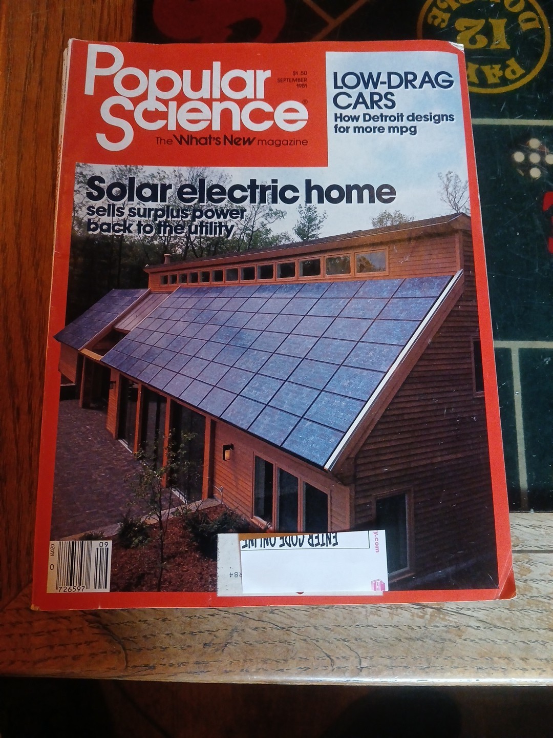 Popular Science Magazine 1981 September