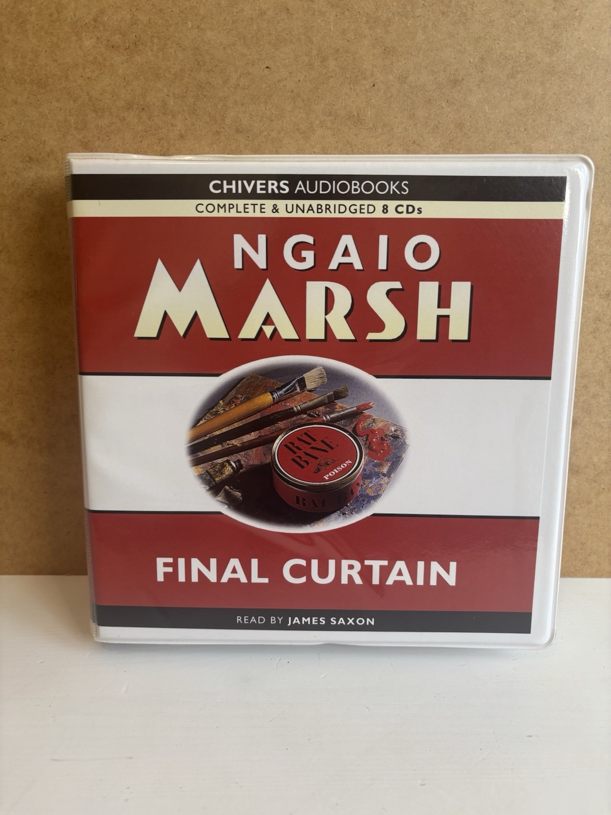 Final Curtain – Ngaio Marsh – Unabridged Audiobook – AudioGO – 8CDs