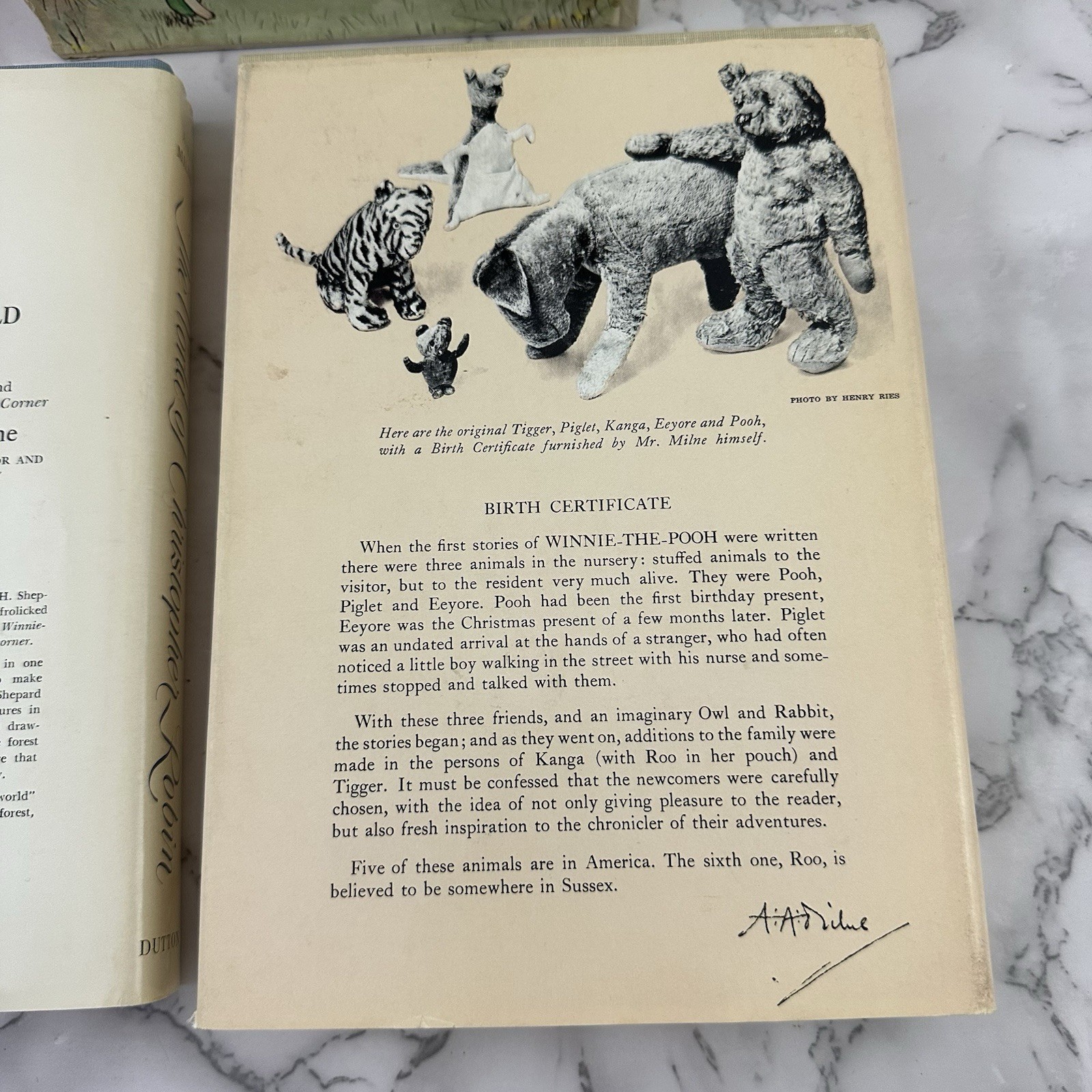World of Pooh Christopher Robin Vintage 50s Boxed Set Hardcover Dutton AA Milne