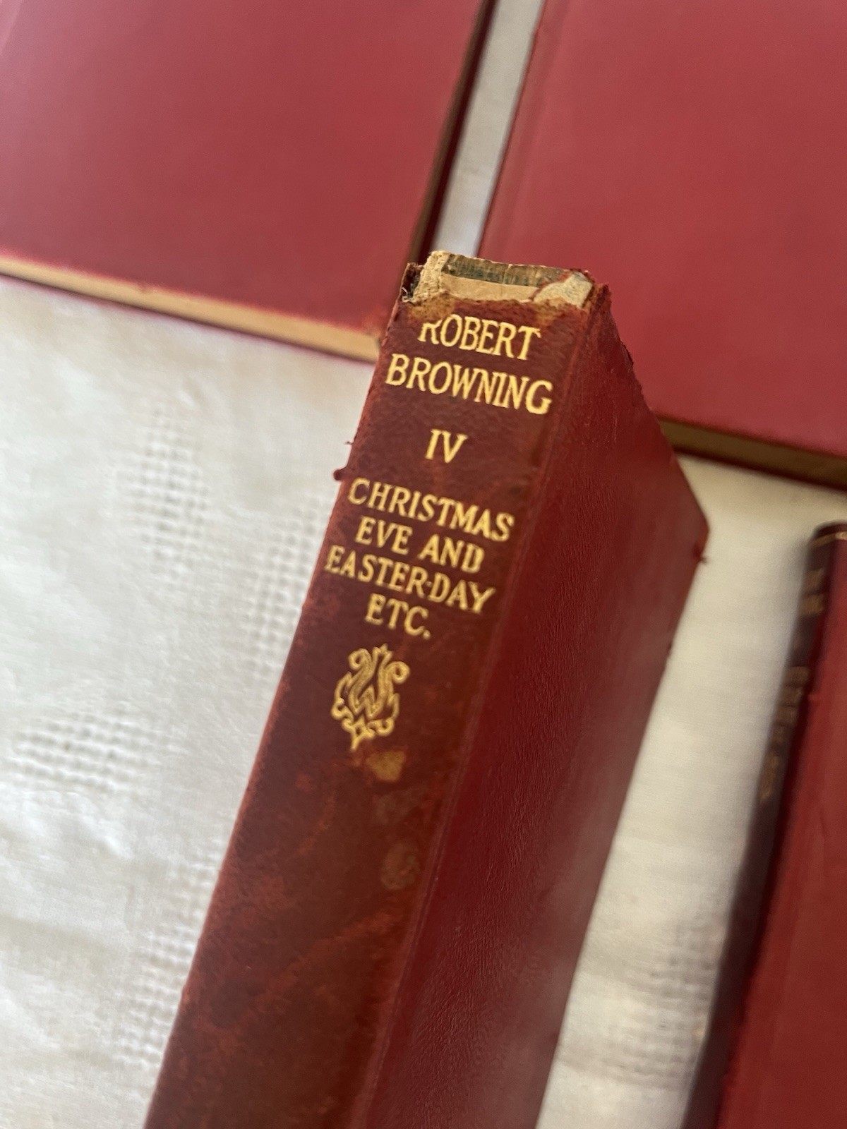 Robert Browning-Riverside Pocket Edition-Poetic and Dramatic Works Volumes I-V