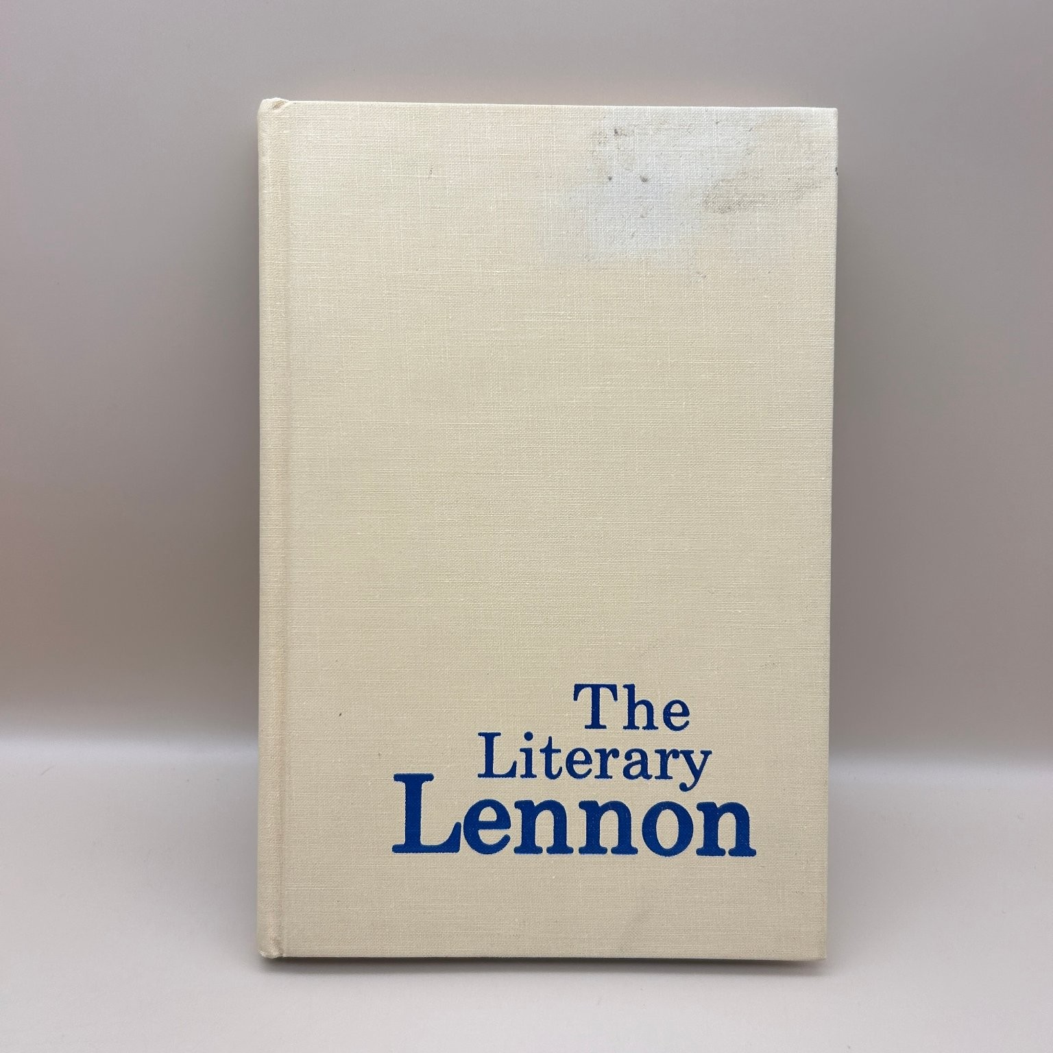 The Literary Lennon James Sauceda 1983 First Edition Pierian Press
