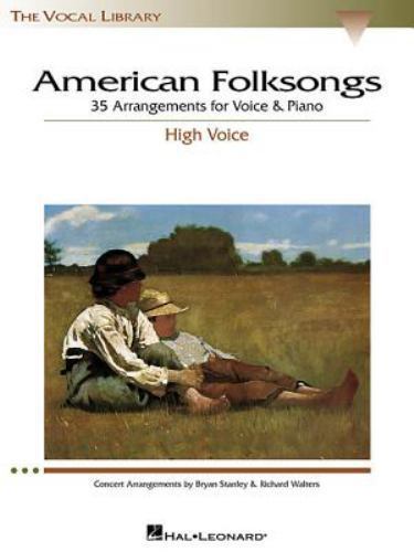 American Folksongs – High Voice (The Vocal Library Series) by