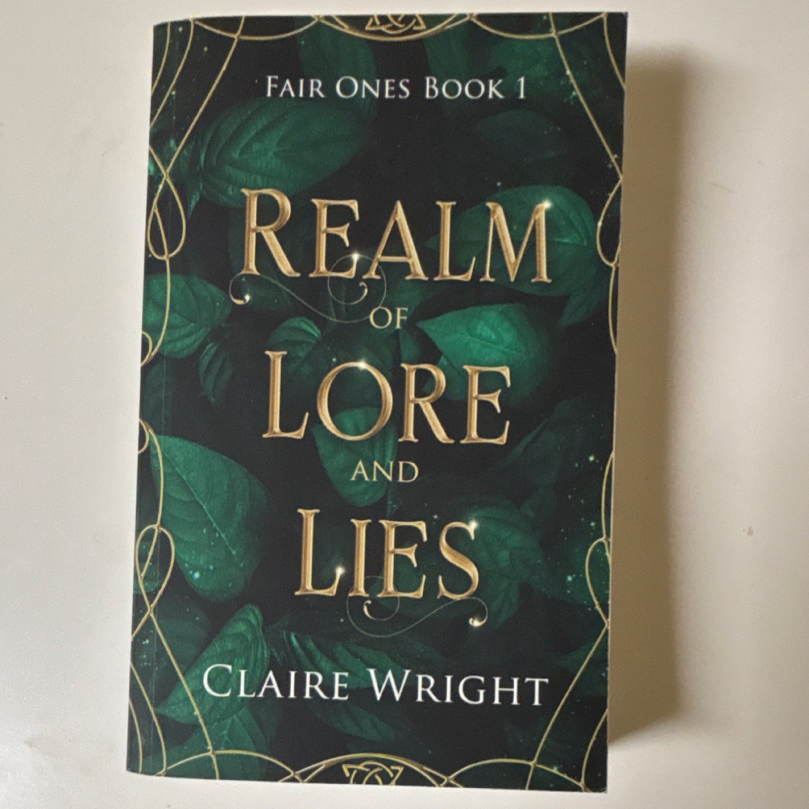 Leannan Press Realm of Lore and Lies Claire Wright Paperback Fantasy Novel