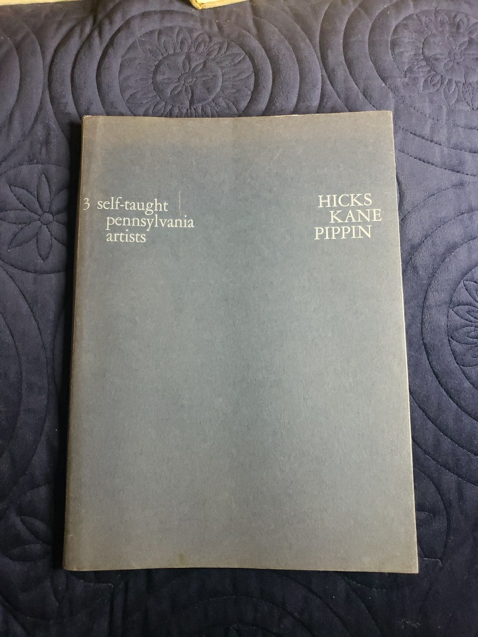 Hicks Kane Pippin 3 Self-Taught Pennsylvania Artists 1967 Carnegie (1967, SC)