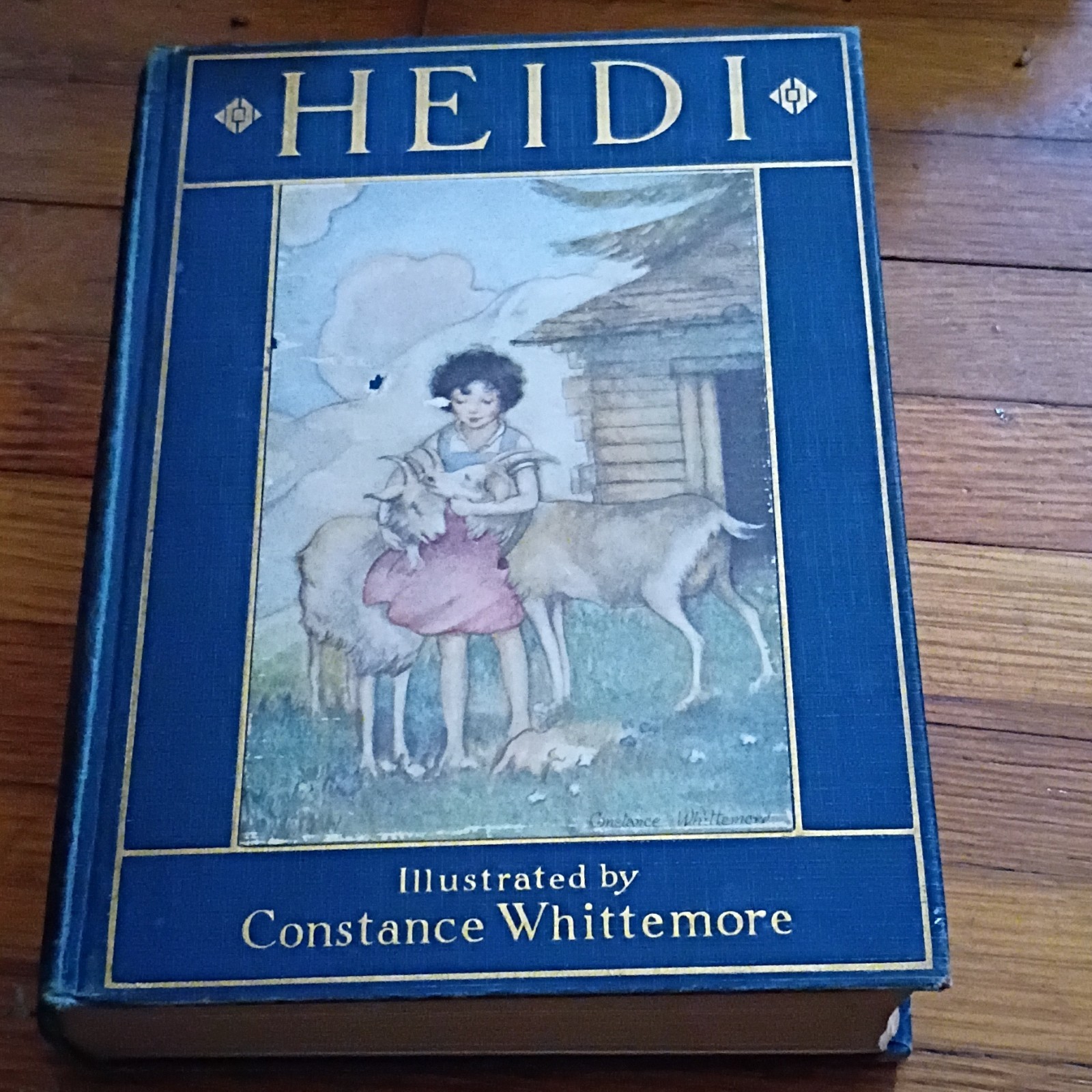 Johanna Spyri Heidi HC Illus Constance Whittemore Thomas Y. Crowell 1902