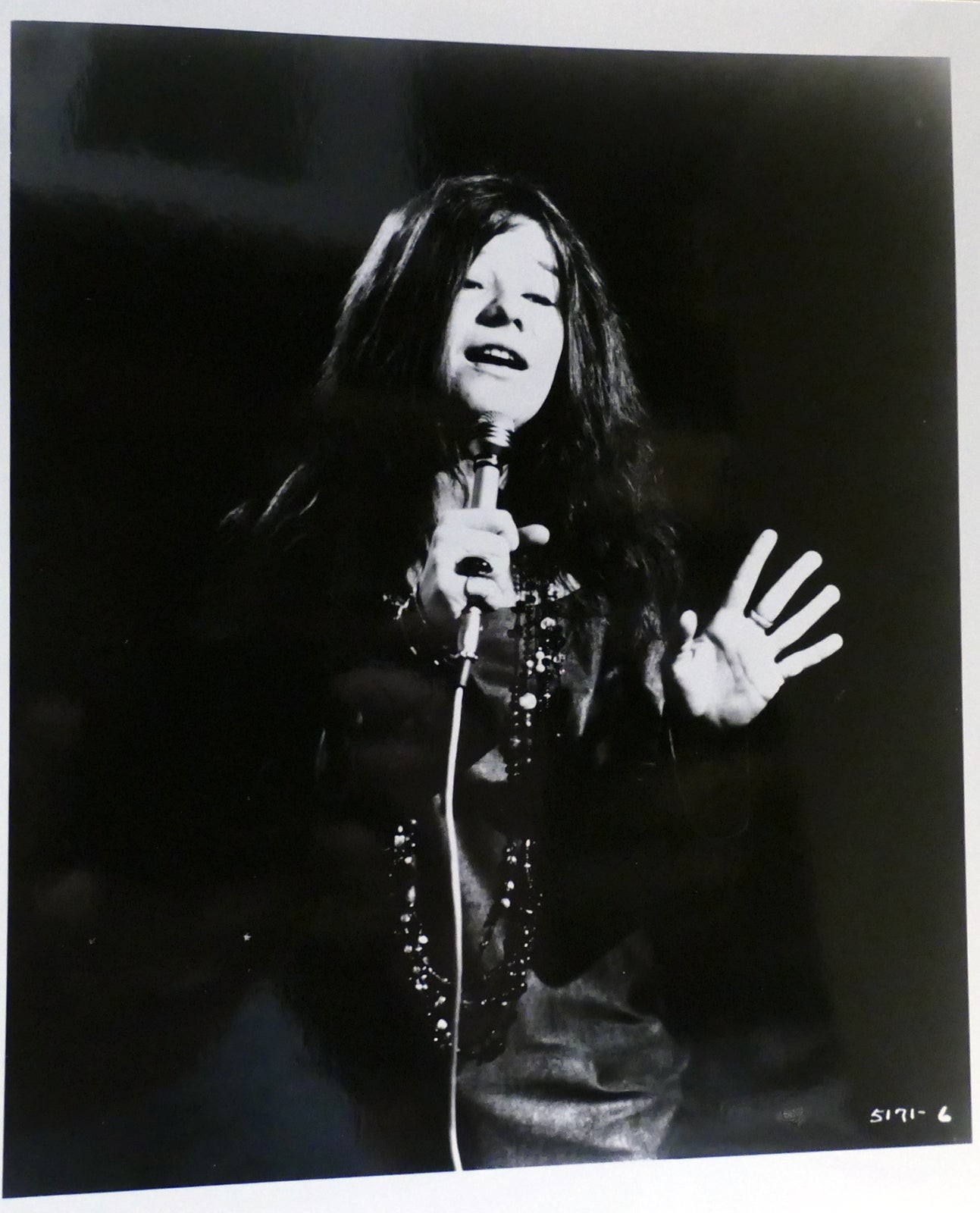Janis Joplin JANIS JOPLIN PHOTO 8” x 10” inch Photograph