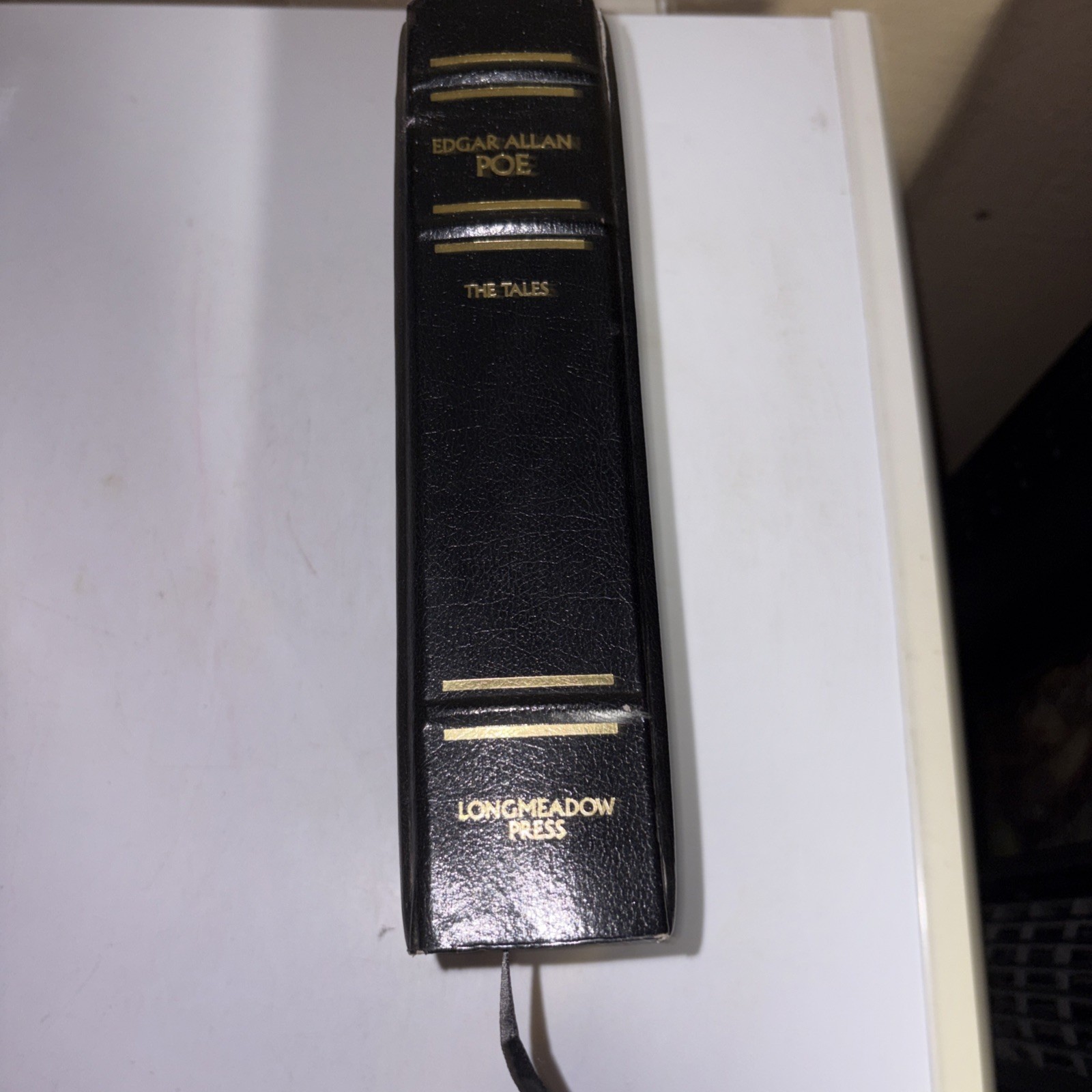 Tales Of Edgar Allan Poe 1983 Gold Gilding Longmeadow Press Leatherette