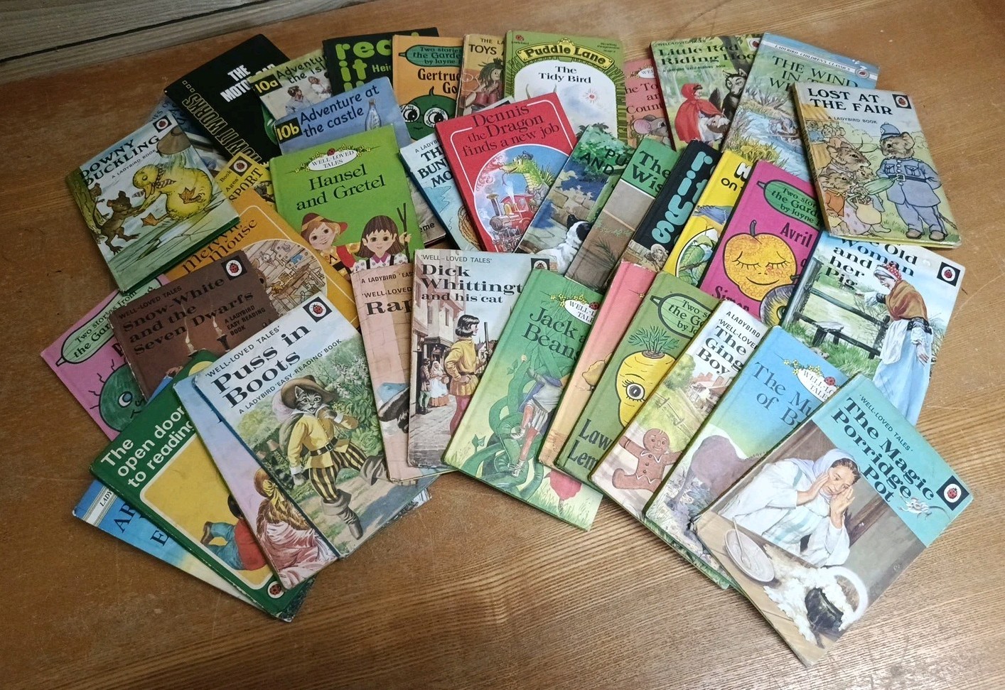 Vintage Ladybird Book Collection – 39 Titles (1960s–1980s) Well-Loved Tales Etc